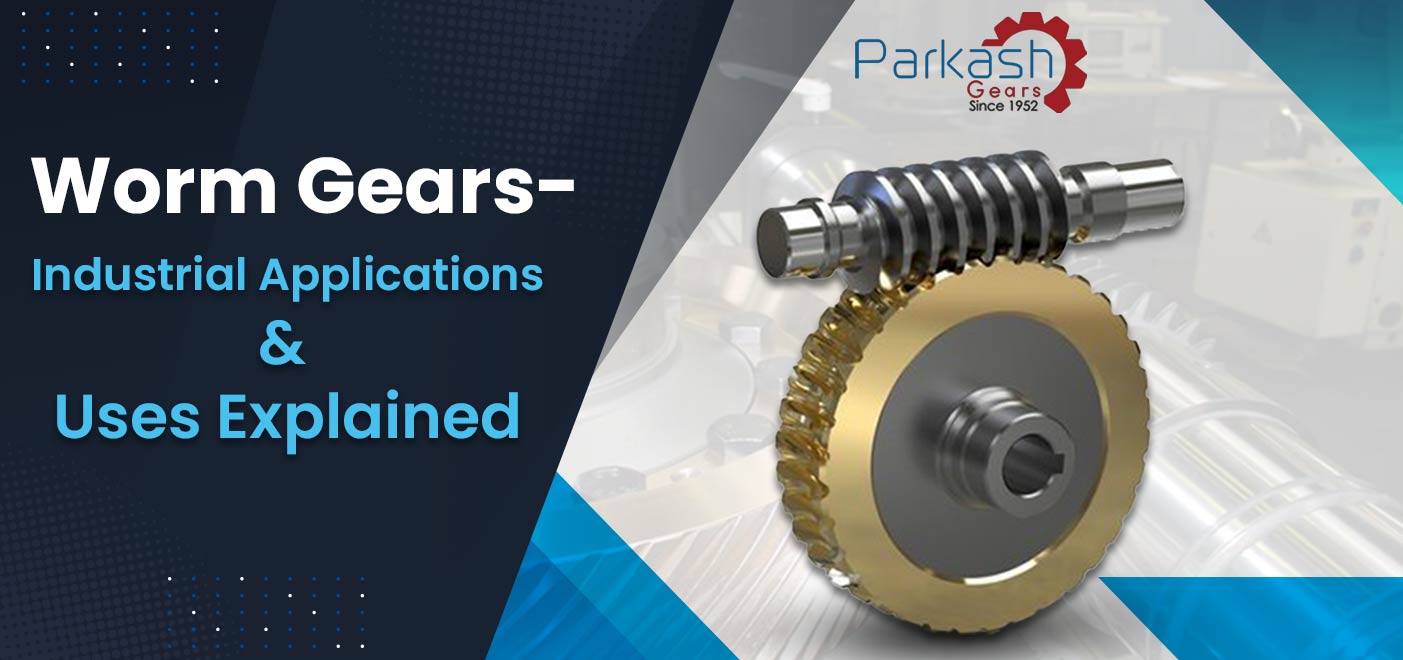 Worm Gears Industrial Applications & Uses Explained Parkash Gears